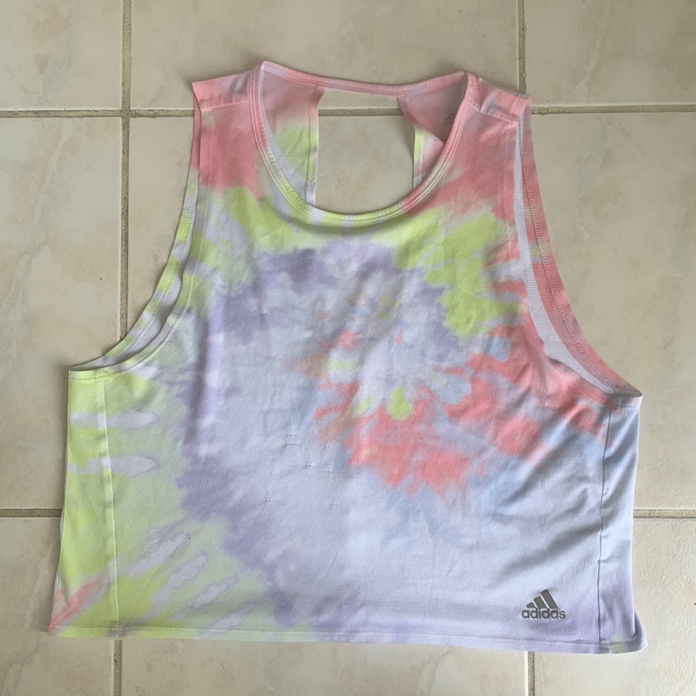 Adidas Crop Tie Dye Tank